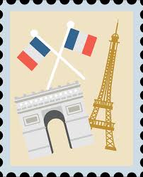 French Stamp - Free vector clipart ...
